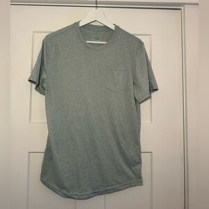 Classic Gray Short Sleeve Tee, Size Medium